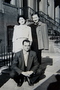 Mother-in-law, Bertha; brother-in-law, Jerry; and Lillian in New York City.