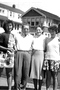 Left to right: Lillian; her stepfather, Leo Vickers; her mother, Dana Vickers; and her sister, Dana Fekel in Ocean City, NJ.